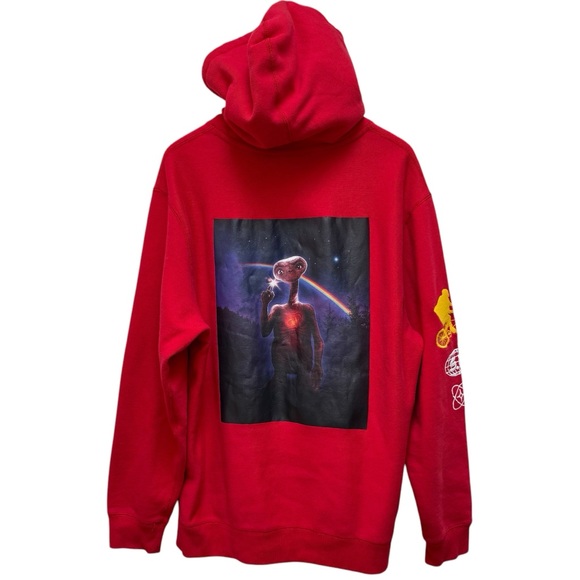 Universal Studios Amblin Entertainment E.T. Red Hoodie with Flaws - Picture 1 of 15